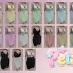 Summer dress for MP Female 1.03