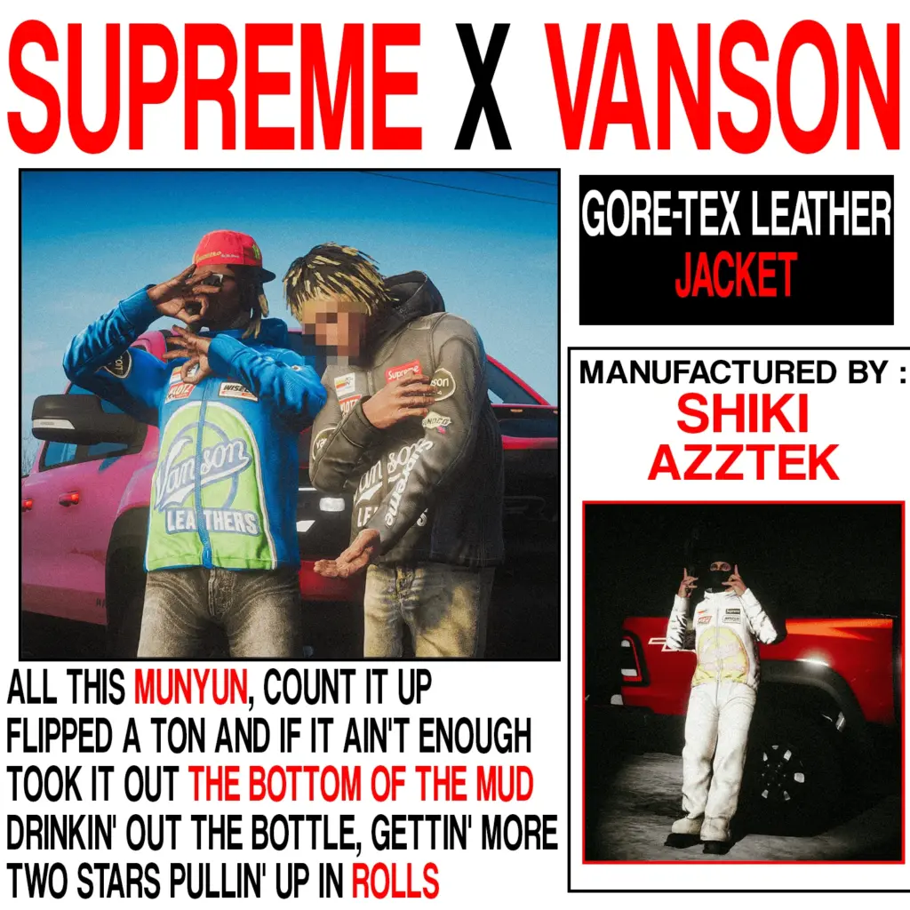 Supreme X Vanson Gore-Tex Jacket