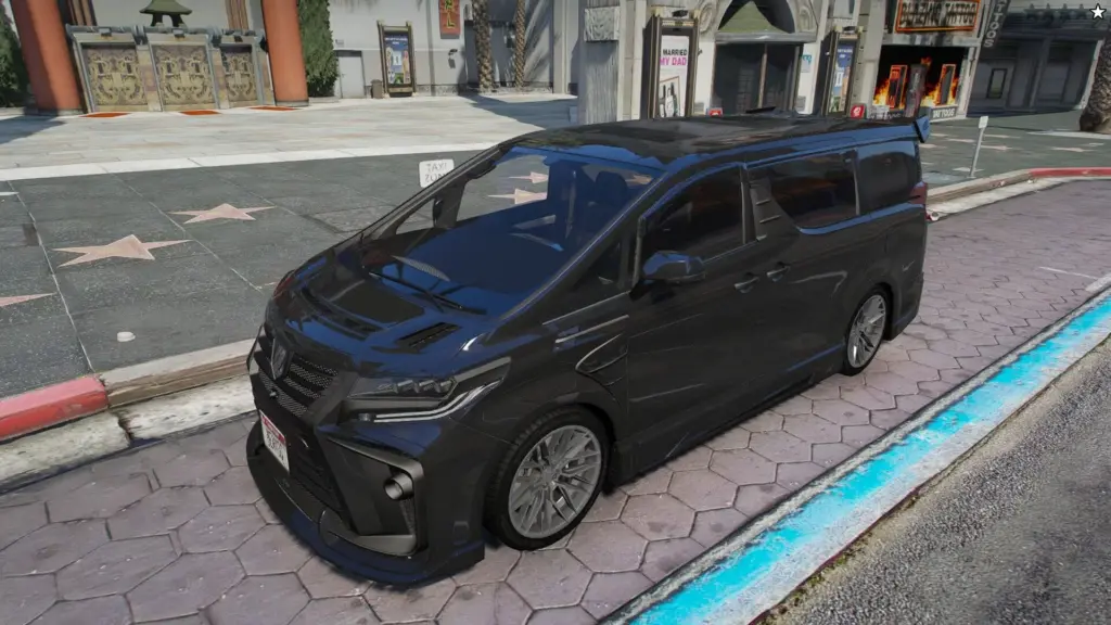 Toyota Alphard Rowen Bodykit