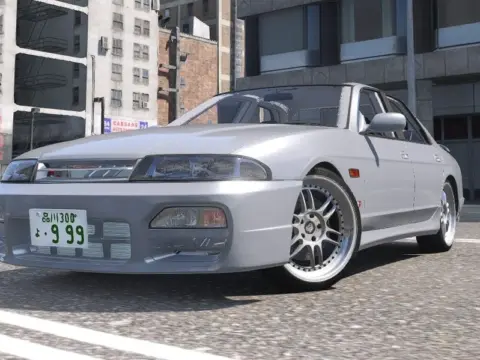 1989 Nissan Skyline R33 GTS25-t (ECR33) [Add-On | FiveM | Tuning] V1.0