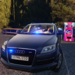2006 Audi Q7 Quattro Typ 4L SEK Zivil Polizei
