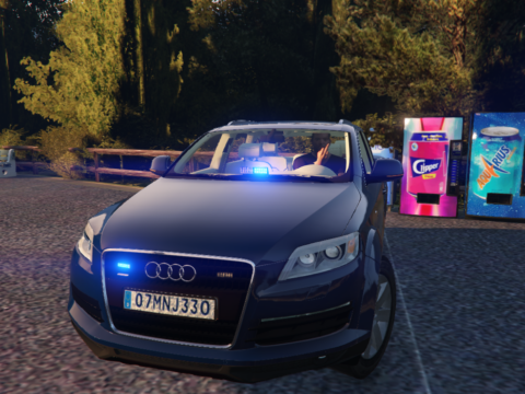 2006 Audi Q7 Quattro Typ 4L SEK Zivil Polizei