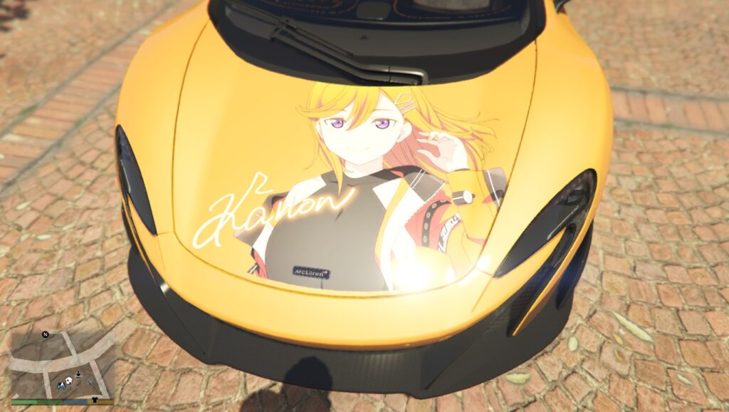 2016 Mclaren 675LT Spider Love Live Superstar Kanon Shibuya 1.0