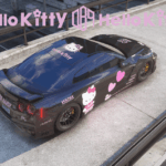 2017 Nissan GTR Hello Kitty streetrace livery