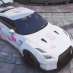 2017 Nissan GTR Hello Kitty streetrace livery5