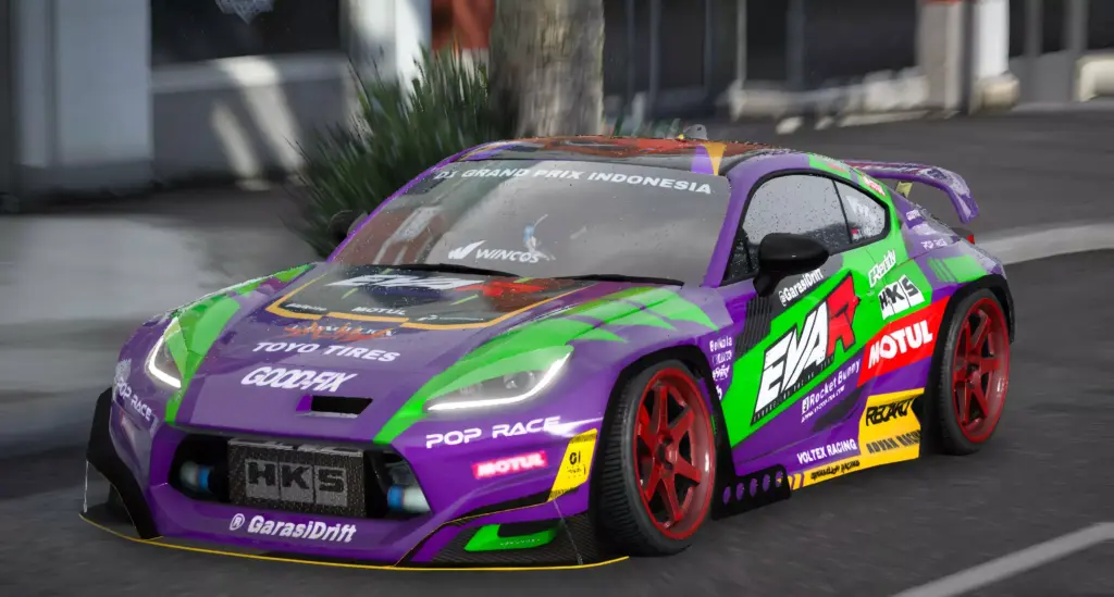2022 Subaru BRZ BRZIKO Evangelion Garage Drift