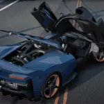 2025 Ferrari F80 Blue Carbon Exposed [Add-On | Extras] [Animated Spoiler] V1.0