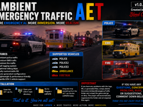 Ambient Emergency Traffic