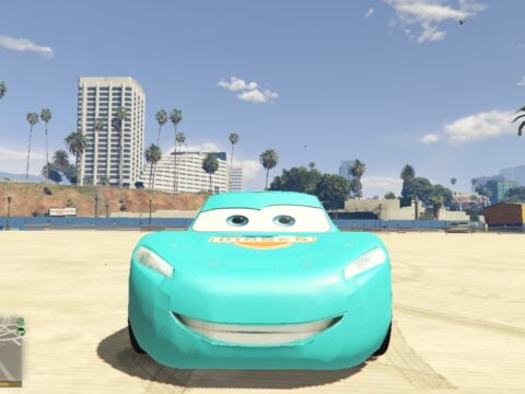 Cars 2 Dinoco Lightning Mcqueen Skin 1.0
