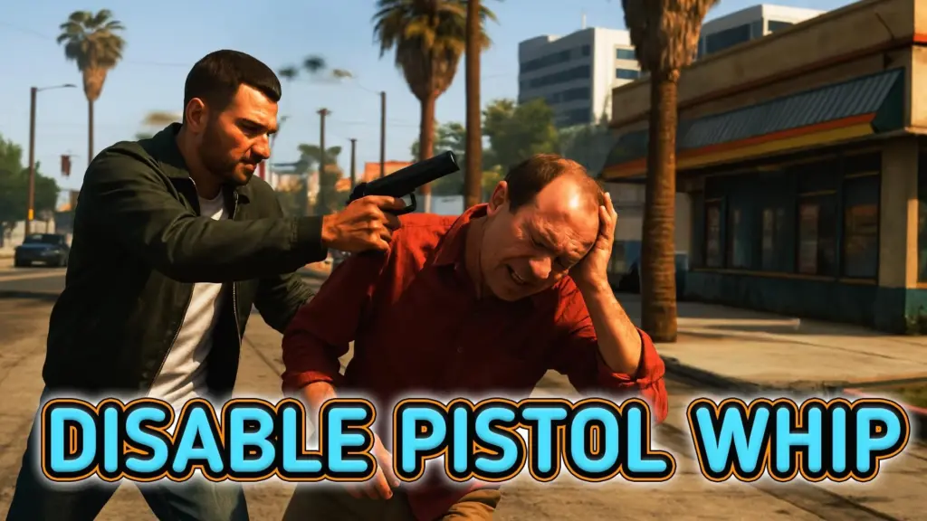 Disable Pistol Whip aka "Stop with the F**king Pistol Whipping" [RPH] 1.0.3.1