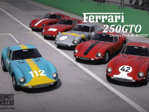Ferrari 250 GTO Liverys by BANDIT 1.0