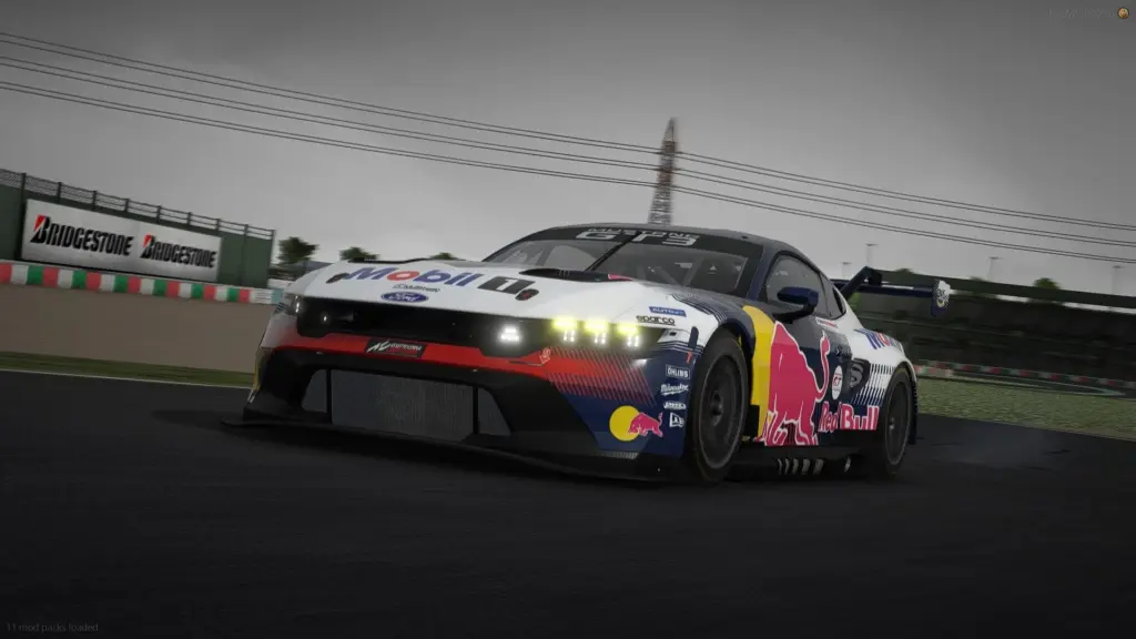 Ford Mustang GT3 Redbull 2025 1.0