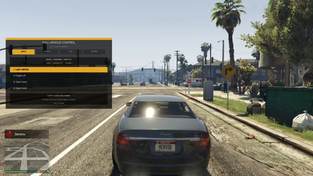 Full Vehicle Control 1.0