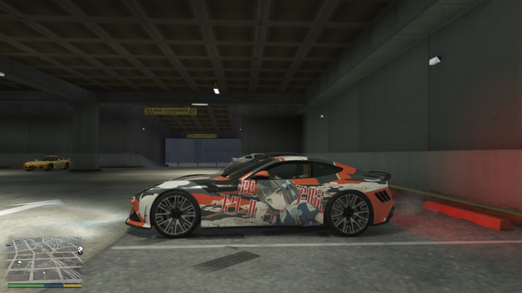 Ginko Momose Link Like Love Live Itasha for 2013 Ferrari F12 Stallone by Mansory 1.0