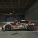 Ginko Momose Link Like Love Live Itasha for 2013 Ferrari F12 Stallone by Mansory 1.0