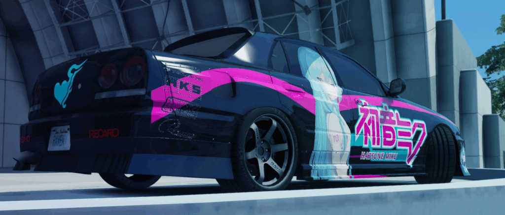 Hatsune Miku V1 Paintjob