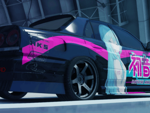 Hatsune Miku V1 Paintjob