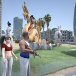 High-quality Chinese-style park statues 1.05