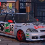 Honda Civic Ferio 1994 JTCC TEAM CASTROL MUGEN