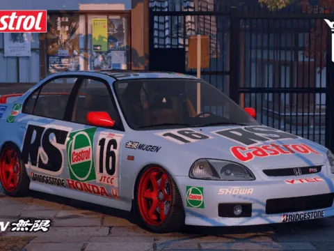 Honda Civic Ferio 1994 JTCC TEAM CASTROL MUGEN