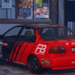 Honda Civic Ferio 1995 JTCC TEAM ADVAN4