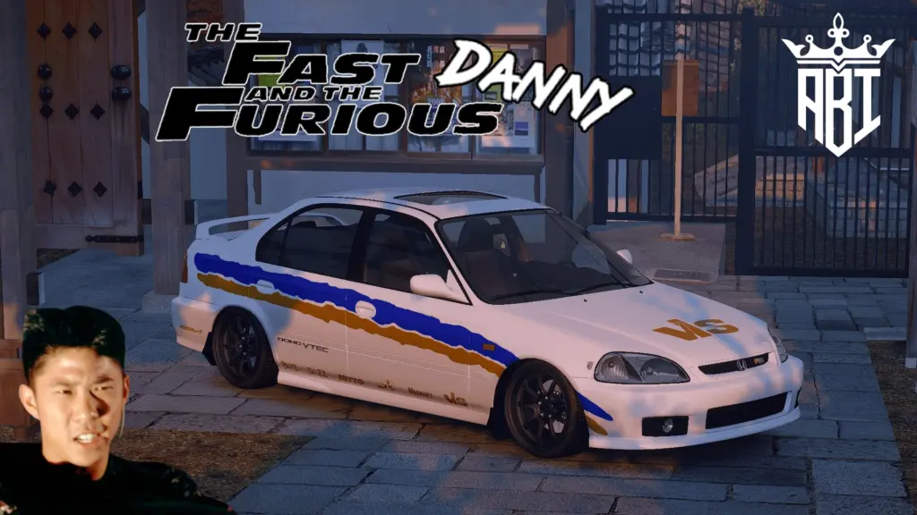Honda Civic Ferio Danny Yamato The Fast and the Furious Livery