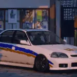 Honda Civic Ferio Danny Yamato The Fast and the Furious Livery2