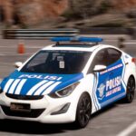Hyundai elantra polisi indonesia polantas