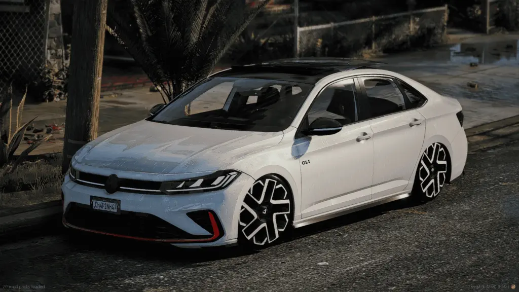 Jetta GLI 2025 [Add-On | Fivem | VehFuncs V | Functional Sunroof] V1.0