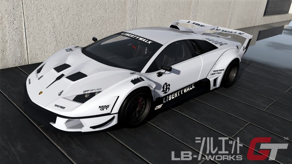 LB-Silhouette WORKS Lamborghini Murcielago GT EVO livery