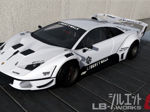 LB-Silhouette WORKS Lamborghini Murcielago GT EVO livery