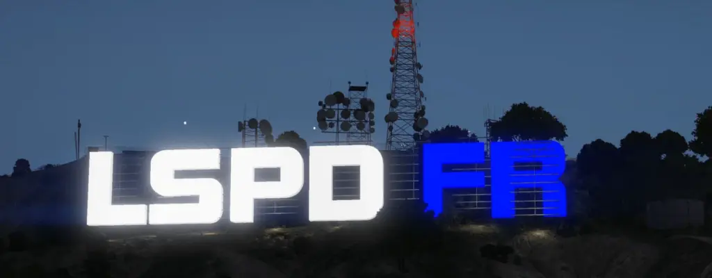 LSPDFR Vinewood Sign (Animated) 1.0