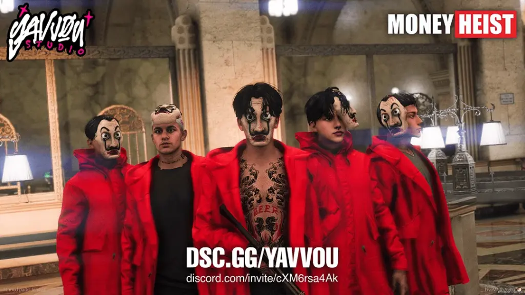 La Casa De Papel / Money Heist Mask V1.0