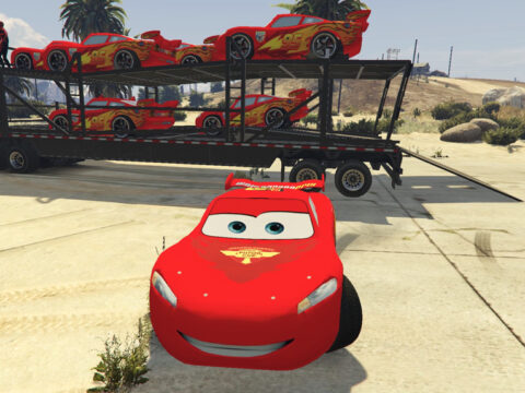 Lightning McQueen from Cars