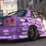 Lisa Minci Itasha Nissan Skyline ER34 Uras D-Spec