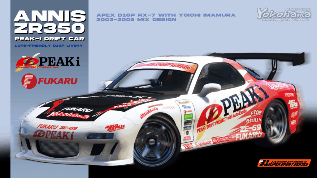 Lore-Friendly APEX D1GP Livery for Annis ZR350