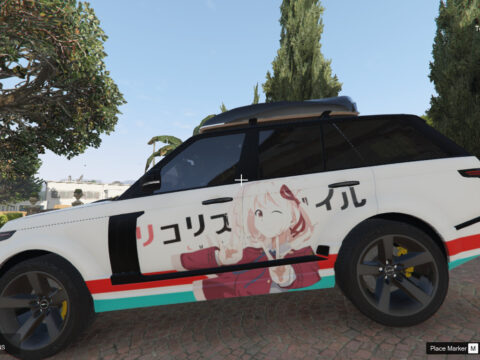 Lycoris Recoil Itasha Range Rover Vogue Startech L405 1.1