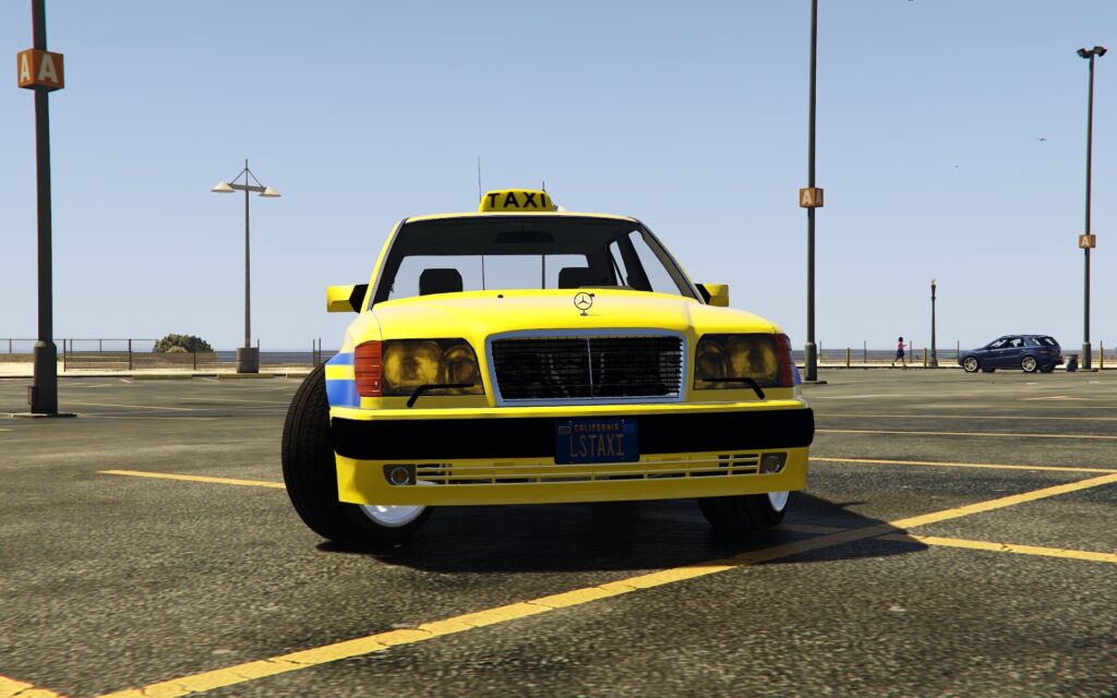 Mercedes-Benz E500 W124 Taxi Los Santos