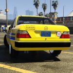 Mercedes-Benz E500 W124 Taxi Los Santos5