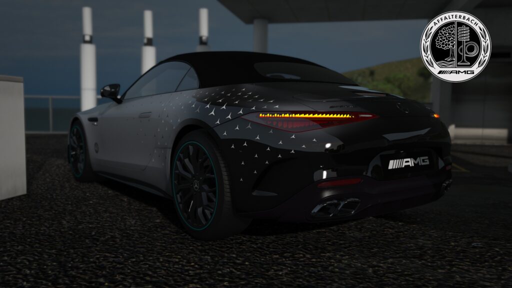 Mercedes SL63 AMG Motorsport Collectors Edition livery