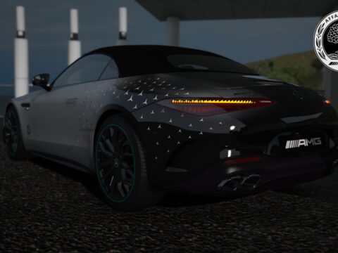 Mercedes SL63 AMG Motorsport Collectors Edition livery