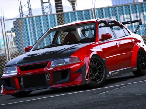 Mitsubishi Lancer Evo VI T.M.E (CP9A) [Add-On | Tuning | GSR | Evo5 | Varis | Template] 1.0