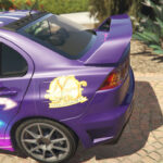 Mitsubishi Lancer Evolution X FQ-400 Love Live Nijigasaki Lanzhu Zhong Itasha 1.04