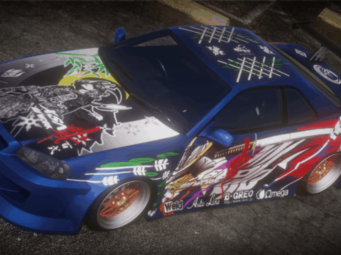 Need For Speed Underground J-TUNE Weld Techniques Factory Nissan Skyline BNR34 Livery 1.03