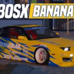 Nissan 180SX BANANA BNSPORT LIVERY Nissan 180SX BANANA BNSPORT LIVERY