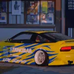 Nissan 180SX BANANA BNSPORT LIVERY4