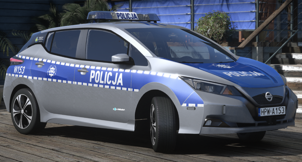 Nissan Leaf Polskiej Policji - Rework 3.0