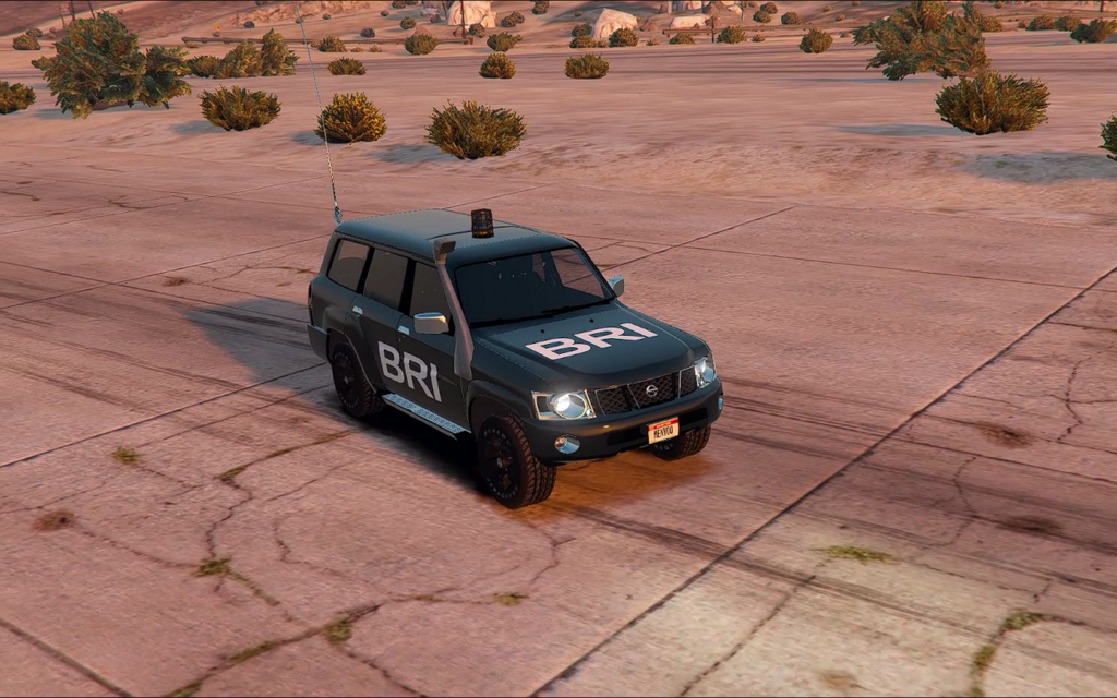 Nissan Patrol Police BRI Algérienne