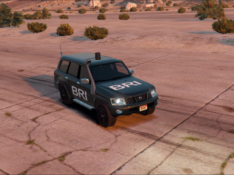 Nissan Patrol Police BRI Algérienne