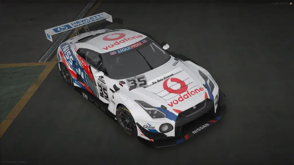 Nissan R35 GT3 BTCC Super Tourer 1.0